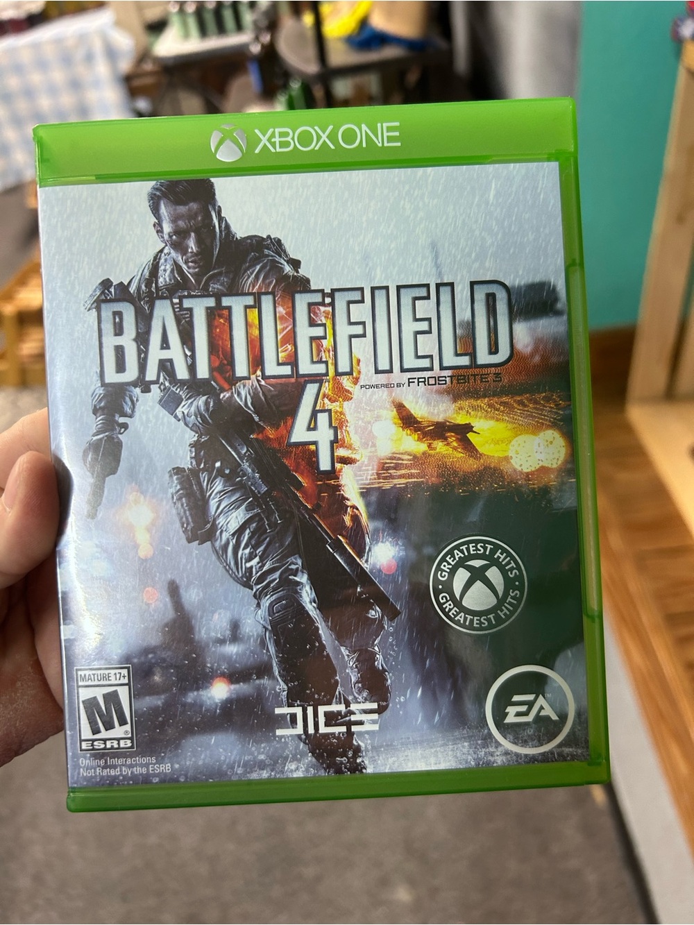 Xbox One Battlefield 4 (Greatest Hits) - Green Case. See pictures you get 2